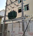 大井頭葉銳軒新裝1臺250KVA變壓器通電完成